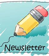 Illustrated newsletter graphic with a pencil, representing school updates and announcements.