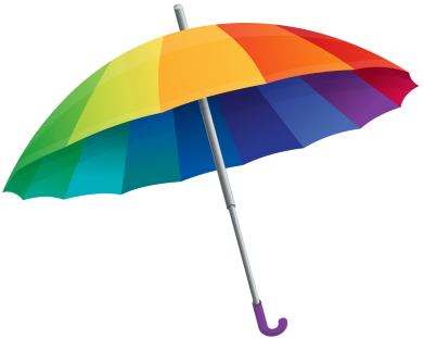 Colourful umbrella symbolising child protection and safeguarding policies at Princefield First School.